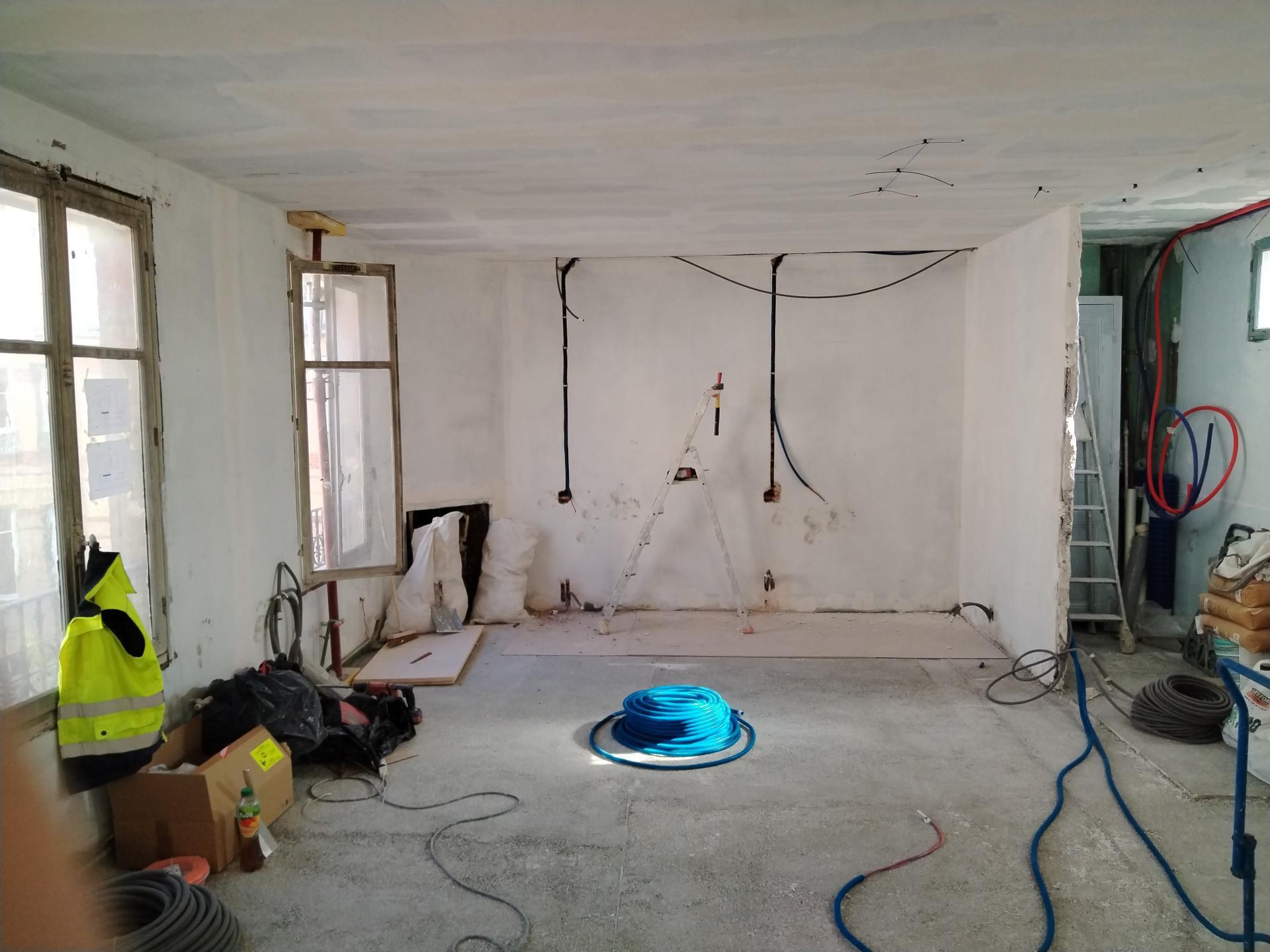 Rénovation électrique complète d'un appartement haussmannien