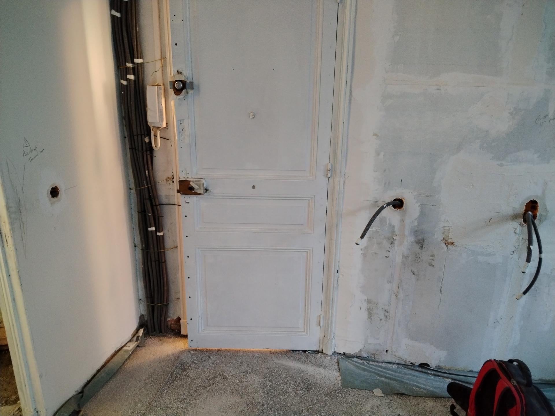 Rénovation électrique complète d'un appartement haussmannien