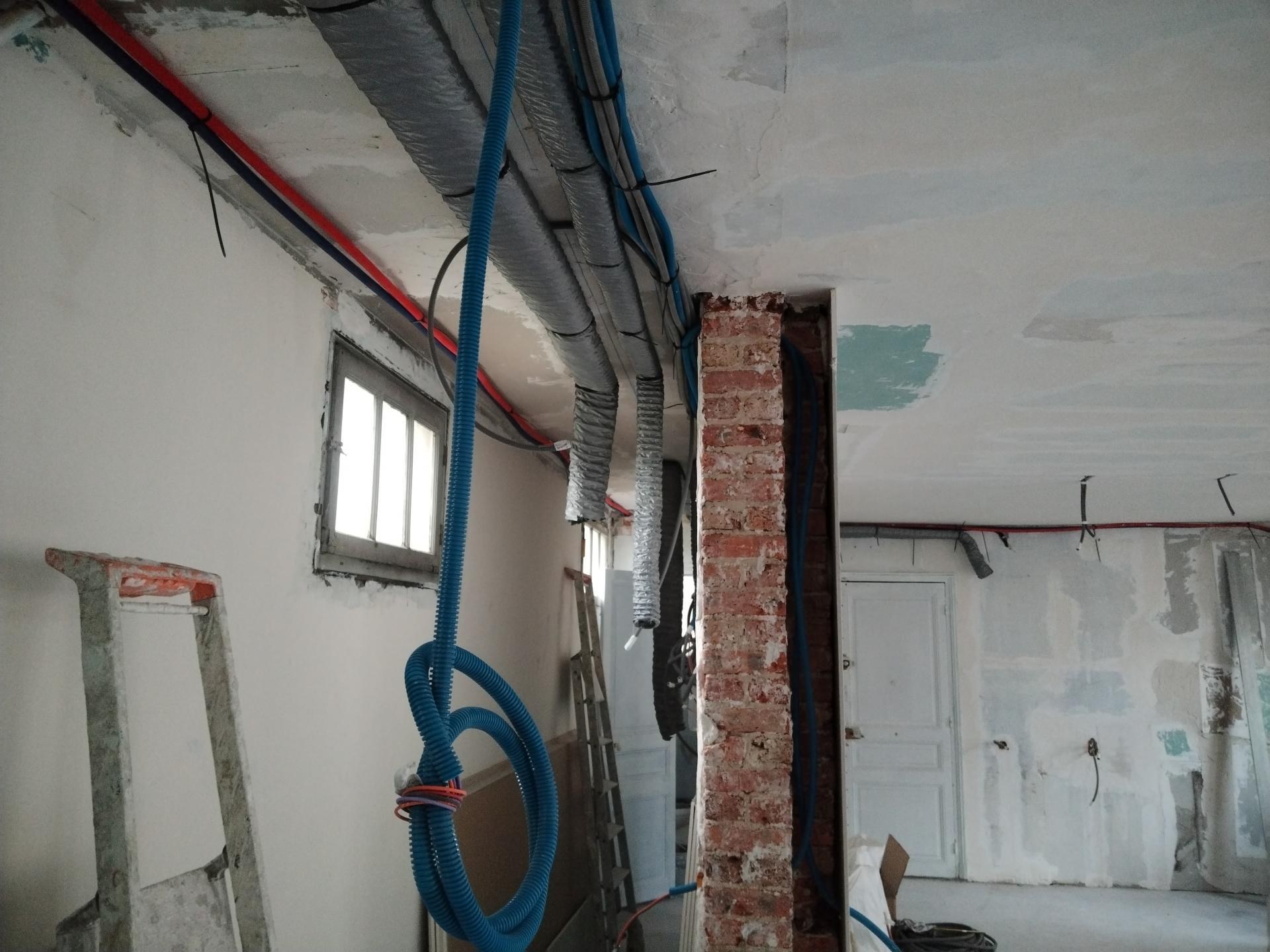 Rénovation électrique complète d'un appartement haussmannien